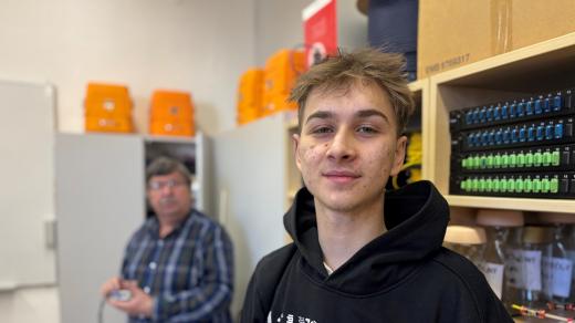 Mladý řemeslník Filip Kratochvíl