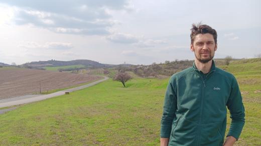 Lubomír Tichý ze spolku vinařů Dunajovské kopce