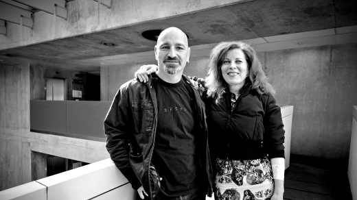 Lukáš Rittstein a Barbora Šlapetová v ArtCafé