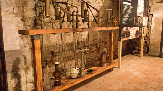 Expozice o historii pivovarnictví je k vidění na zámku Svijany