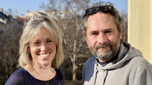 Alena Zárybnická a Filip Čapka