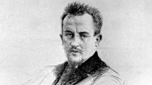 Jan Kotěra na kresbě od Maxe Švabinského