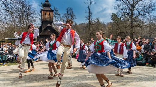 Velikonoční jarmark v Rožnově pod Radhoštěm navštívili lidé z celé republiky
