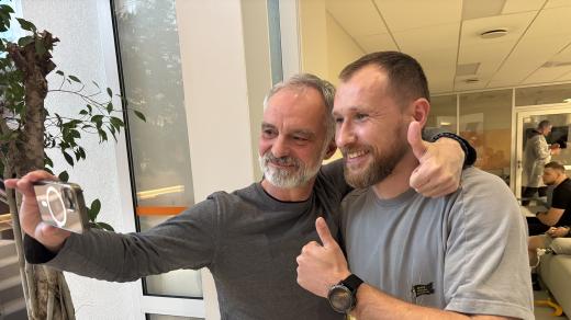 Ivan Trojan a jeden z veteránů