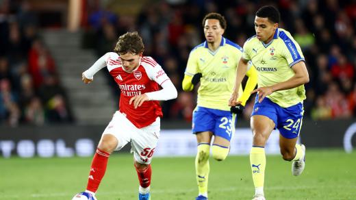 Fotbalisté Arsenalu ve čtvrtfinále FA Cupu nestačili na Southampton