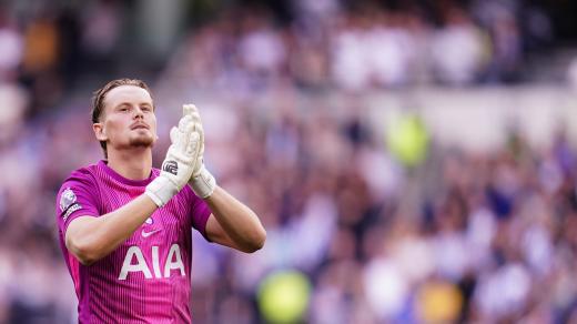 Brankář Tottenhamu Antonín Kinský