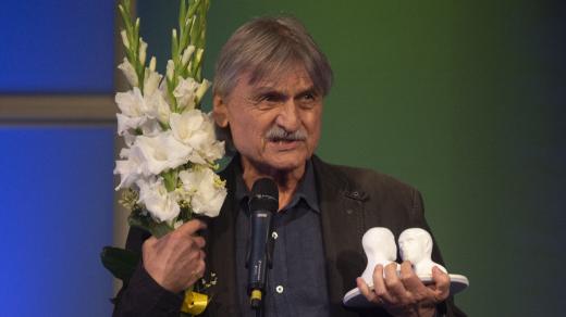 Předávání Cen Františka Filipovského 17. září 2022. Cenu za dlouhodobé herecké mistrovství v dabingu získal Pavel Soukup