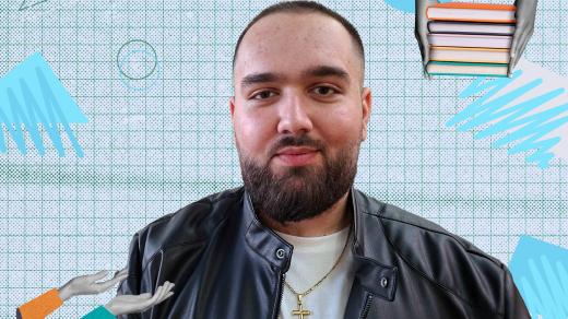 Ondřej Radič z organizace ARA art v Reparátu