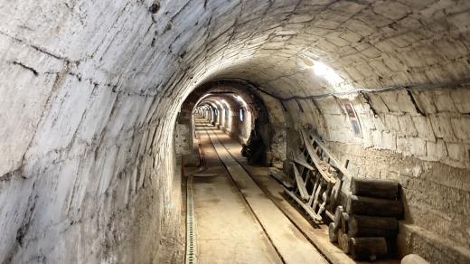 Dnes tu návštěvníci procházejí 630 metrů dlouhou trasou