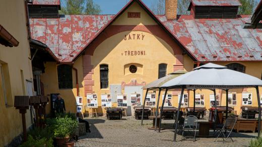 Bývalá jatka v areálu Ekocentra Vydra, do kterých se přesune Dům přírody Třeboňska