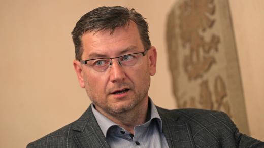 Primátor Karviné Jan Wolf (nestr.)