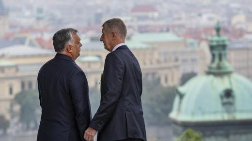 Viktor Orbán a Andrej Babiš (září 2021)