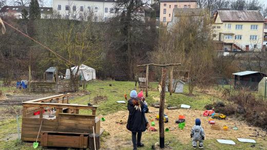 Komunitní zahrada Janíček v Táboře