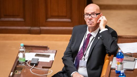 Oto Klempíř (Motoristé sobě) ve Sněmovně