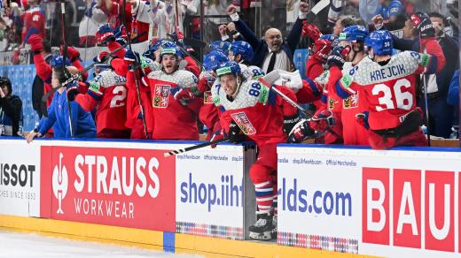 Je rozhodnuto – Česko postupuje do semifinále na mistrovství světa v hokeji v Praze