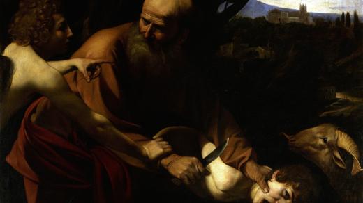 Michelangelo Merisi Caravaggio: Obětování Izáka
