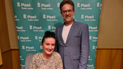 Klára Vlahačová Kartáková a Jan Vozár