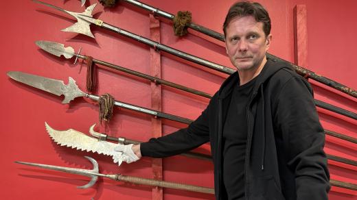Historik Martin Krůl a výstava Chladné ostří