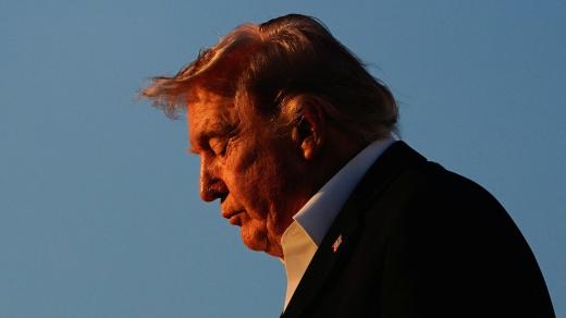 Americký prezident Donald Trump přilétá na společnou základnu Andrews v USA, 3. května 2026