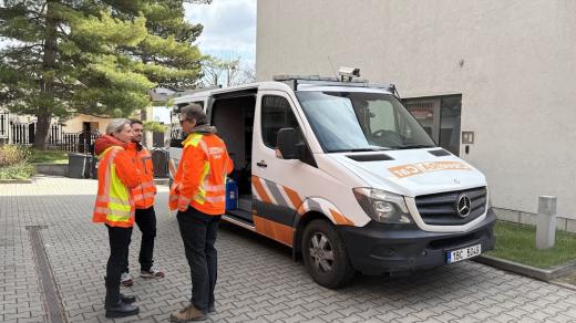 Vozidlo dokáže odhalit i mikrotrhliny, které nejsou okem vidět