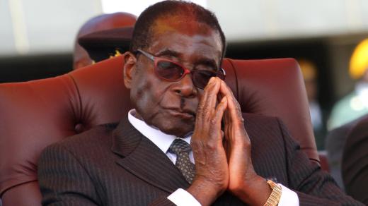 Robert Mugabe v roce 2019