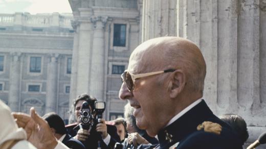 Francisco Franco v roce 1975