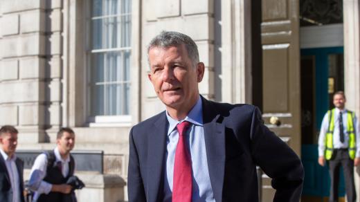 Richard Moore v době, kdy vedl MI6, září 2023