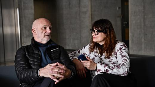 Majitelem a zakladatel Galerie Pekelné Josef Maixner