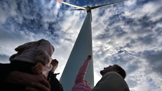 Větrná elektrárna u Havlíčkova Brodu (archivní foto)