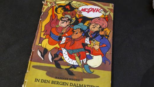 Dětský časopis Mosaik, ve kterém Hannes Hegen publikoval svůj komiks Digedags