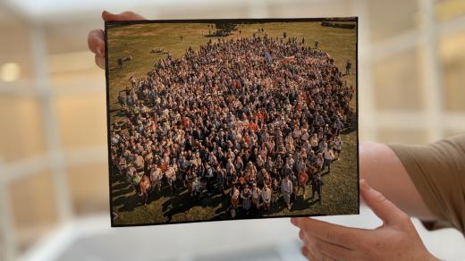 Fotografie účastníků Poutě smíření od Romana France