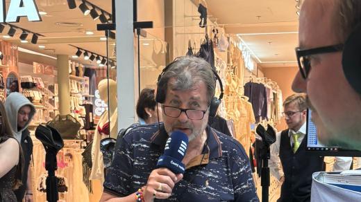 Zlín Film Festival 2026, mobilní studio Českého rozhlasu Zlín v OC Zlaté jablko, Zdeněk Junák