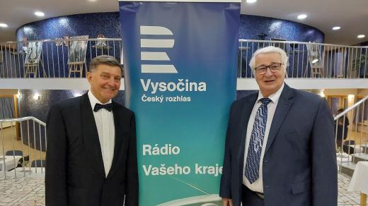 Jaromír Javůrek a Miroslav Stehlík, organizátoři cyklu Vysočina sobě