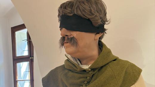 Jan Žižka v muzeu