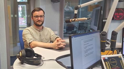 Petr Pijáček z organizačního týmu festivalu Řetízkárna