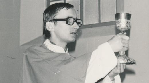 Jáchym Jaroslav Šimek jako kaplan v Náchodě