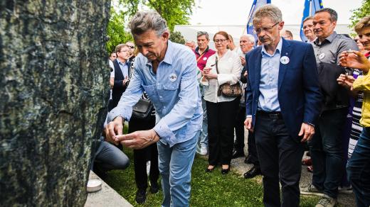 Meeting Brno 2026: Nick Winton a předseda senátu Miloš Vystrčil, Pouť smíření
