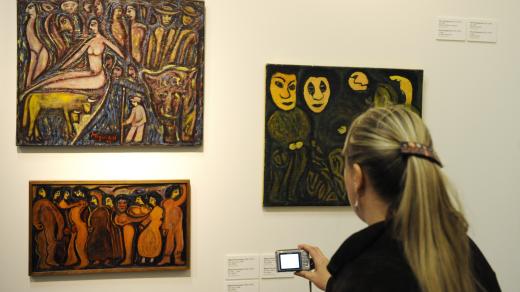 Retrospektivní výstava Jan Křížek a umělecká Paříž 50. let v Národní galerii v Praze