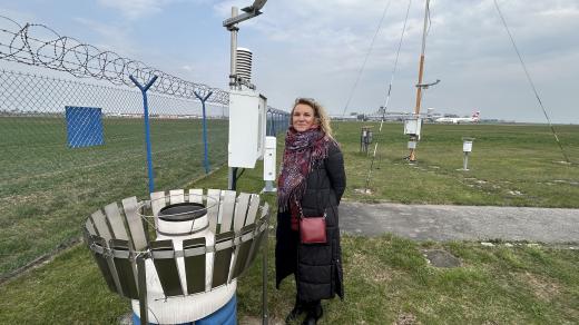 Blanka Chalupníková, vedoucí odboru letecké meteorologie ČHMÚ