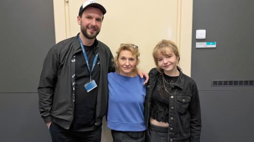 Radim Přidal, Kateřina Huberová a Veronika Pospíšilová