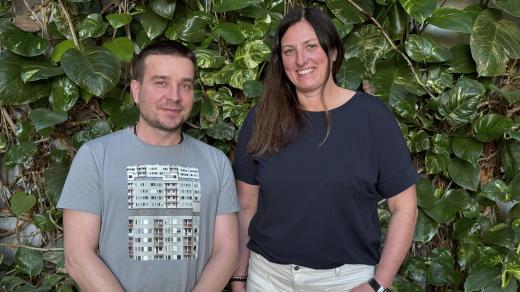 MUDr. Martin Kudr a paní Andrea Gawron