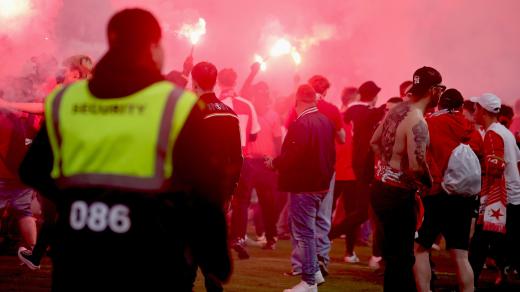 Výtržnosti při derby pražských „S“