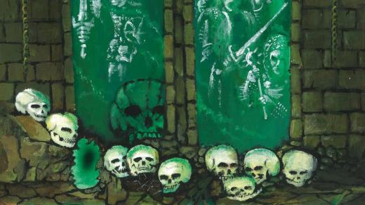 Cover EP split od Nocturnal/ Mörghuul