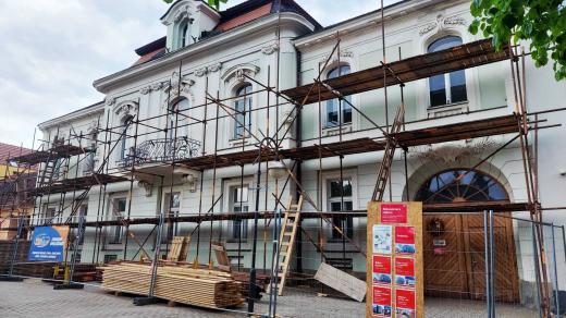 Rekonstrukce radnice ve Valašských Kloboukách