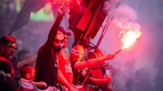 Závěr derby v Edenu? Šlo o výjimečný exces, který se nebude opakovat, věří šéf Ligové fotbalové asociace Bárta