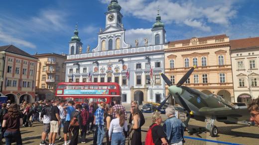 Britský velvyslanec Matt Field navštívil České Budějovice