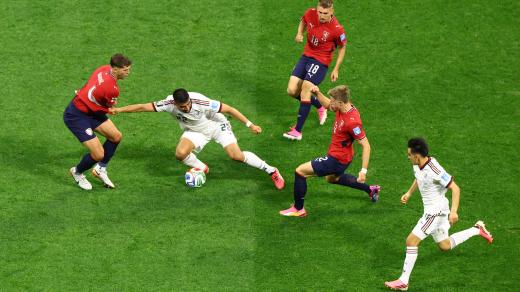 Čeští fotbalisté nezvládli na mistrovství světa duel proti Mexičanům