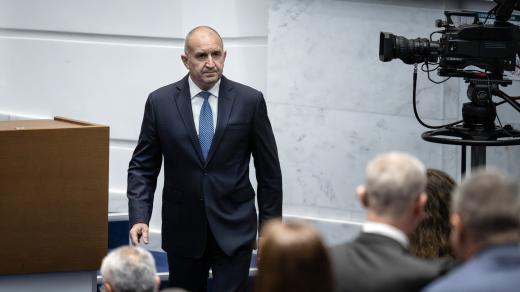 Bulharský premiér Rumen Radev