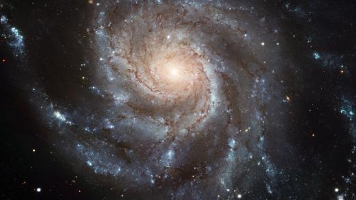 Galaxie M101 Větrník v souhvězdí Velké medvědice