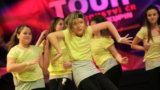 B2B Balance tour Mistrovství České republiky tanečních skupin. Mighty Shake Znojmo (archivní foto z roku 2013)